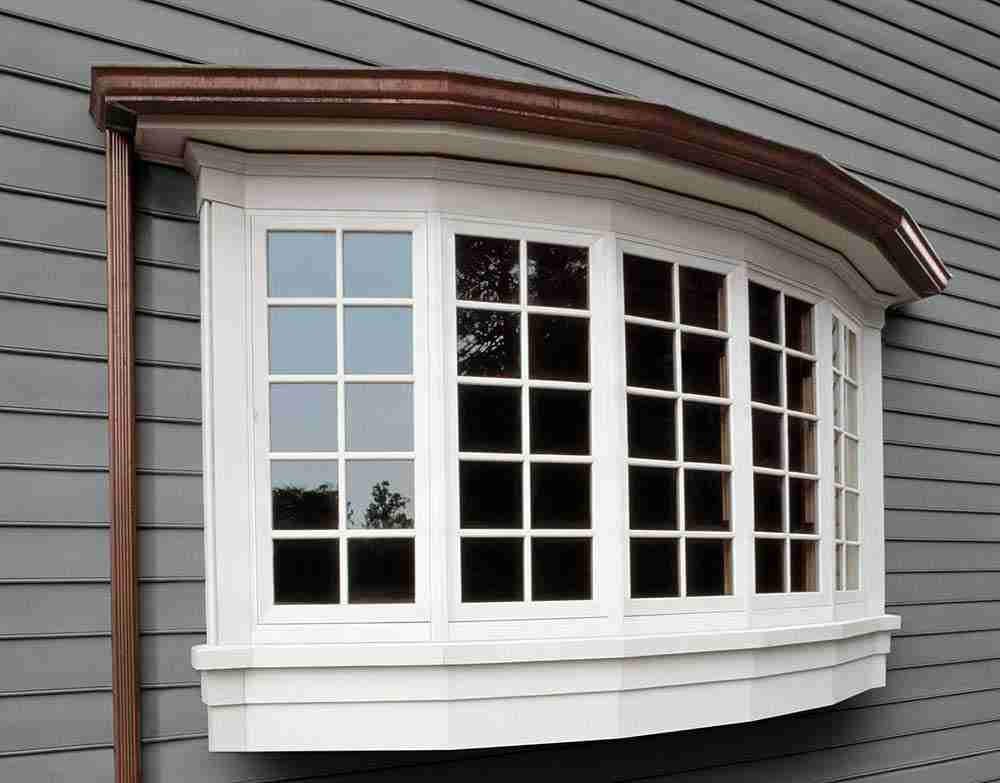 Infinity bow window — curved 3-unit bay